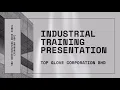 Industrial Training Presentation