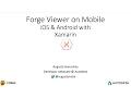 Forge Viewer on mobile devices via WebView
