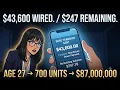 He Wired His Last 43 600at Age 27 At 51 He Had700 Units and 87 Million