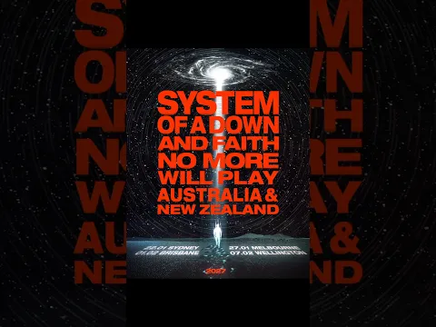 AU | NZ 🛸 2027 with Faith No More
