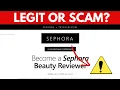 Tryshereview com Review - Sephora Reviewer Job Scam