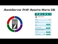 AWebServer Android PHP Apache Maria DB Sql