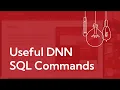 Useful DNN SQL Commands The Gorilla Learning Lab