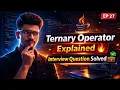 Ternary Operator in Java Shortcut for If-Else Most Asked Interview Question 2026