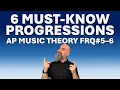 AP Music Theory 6 Must-Know Part Writing Progressions for FRQ 5 6 Exam Week Crash Course