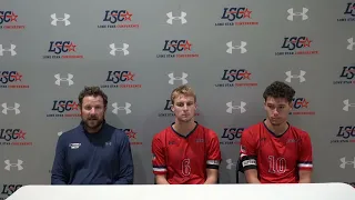 DBU Men s Soccer Postgame Press Conference LSC Semifinals