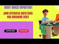 Java Interview Questions And Answers 2023 Java Programming Interview Questions And Answers 2023