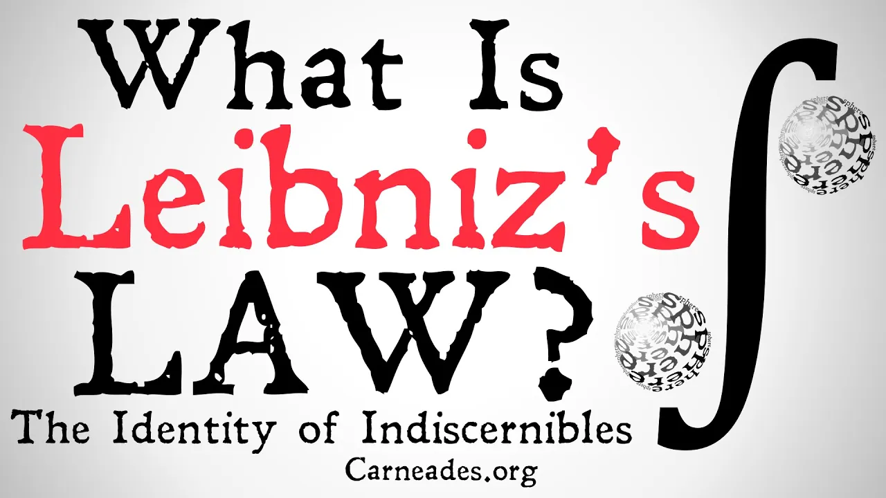 What is Leibniz's Law? (The Identity of Indiscernibles)