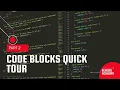 Code Blocks Quick Tour C Tutorials for beginners