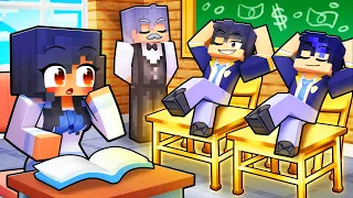 ONE GIRL At An ALL RICH BOY School 