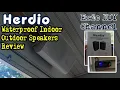 Herdio Waterproof Indoor Outdoor Speakers Review