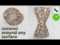 How to apply Voronoi lattice structure in Grasshopper Rhino