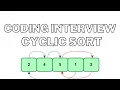 Coding Interview Pattern Cyclic Sort