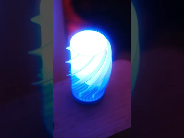 Vortex Spiral Fidget Desk Lamp らせんじょう video thumbnail