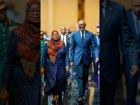 President KAGAME🇷🇼 & President Samia Suluhu🇹🇿