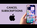 How To Cancel Subscriptions On iPhone