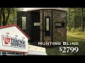 NEW Muddy DX Hunting Blind Review Field Stream Camo Exterior