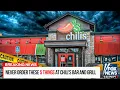 Don t Order These 5 Things at Chili s Grill Bar