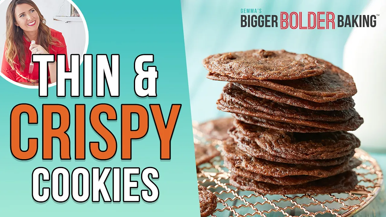 Thin & Crispy Chocolate Chip Cookies 