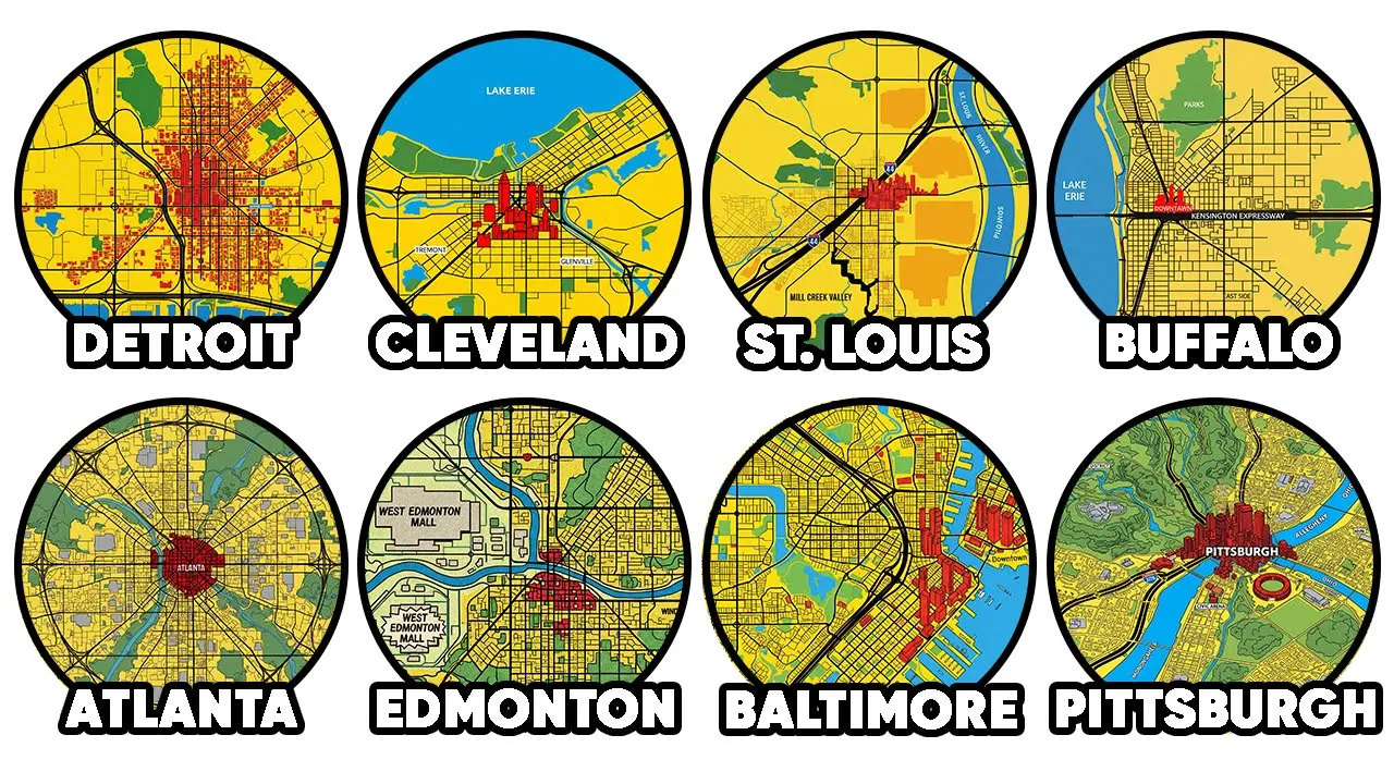 Every City RUINED By Suburbs Explained in 9 Minutes