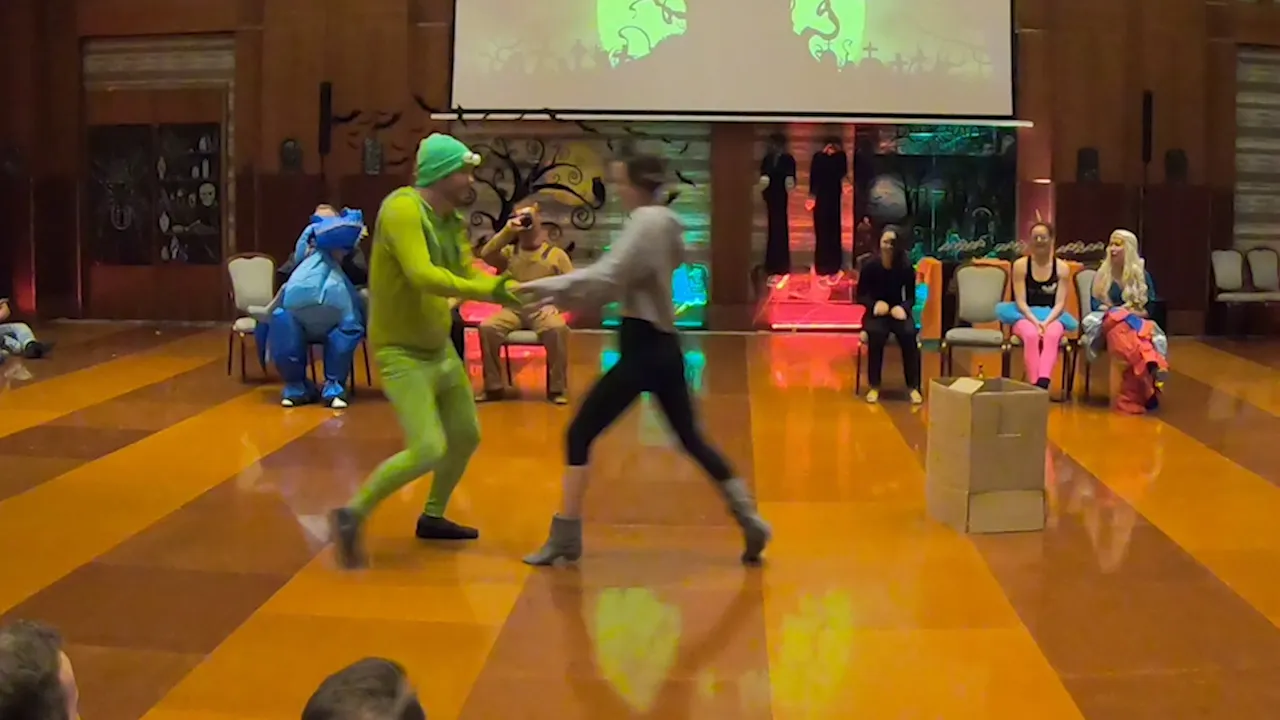 John Kirkconnell & Sonya Dessureault - Pro Show - Warsaw Halloween Swing 2019