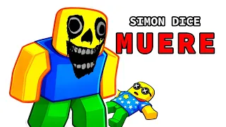💀 SIMON DICE pero si PIERDES… MUERES (Roblox)🔥