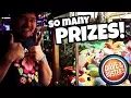 So many prizes Burning off extra chips at Dave and Busters