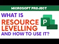 MS Project Resource Levelling with Practical Example Microsoft Project Tutorial