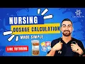 Nursing Dosage Calculation Review Comprehensive Practice Problems Intulect Nursing