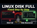 How to Recover From a Full Linux Root Disk in 2026