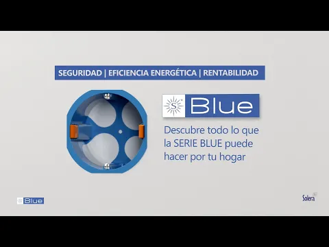 Cajas de mecanismos para tabique hueco de la serie Blue (Solera)