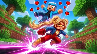 SOU o CRUSH da MULHER FLASH no Minecraft