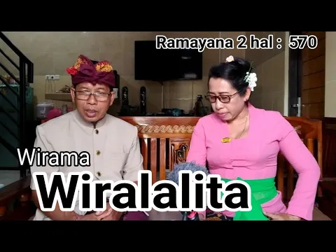 Download MP3 Wirama WIRALALITA, Kekawin Ramayana @userdenbagus135