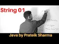 String Manipulation in Java Part 1 programming by Prateik Sharma ISC ICSE