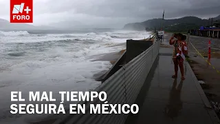 Huracán Simon mantiene categoría 4 y amenaza con lluvias al Pacífico mexicano