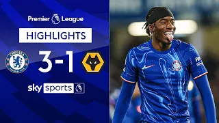 Blues end winless run and go fourth! 🔵 | Chelsea 3-1 Wolves | Premier League Highlights