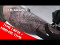 Japanese Koi fish - Tattoo time lapse Normal time 7RL 7RS 9M 15M