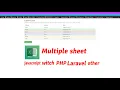 How to export multiple sheet in excel using javascript