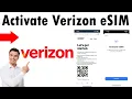 How to Activate Verizon eSIM 2025 FULL GUIDE