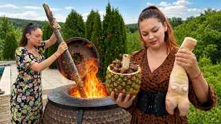 🍍АНАНАСЫ с Мясом! Или Мясо с Ананасами?