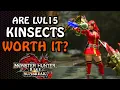 When Are LVL15 Kinsects WORTH IT Monster Hunter Rise Sunbreak