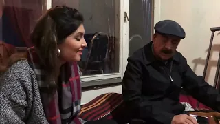 Mangal And Husna Enayat آهنگ جوره ای منگل و حسنا در یک محفل خانگی 