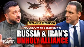 EXCLUSIVE Ukraine President Zelenskyy WARNS Alliance Threatens U S Watchman Newscast