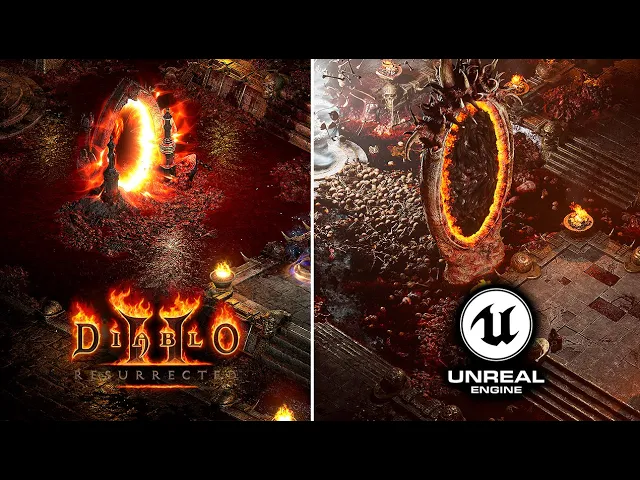 Diablo 2 - Durance of Hate reimagined in Unreal Engine
