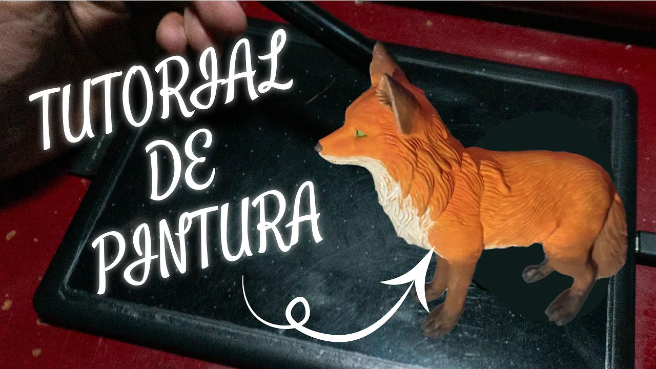 Nunca había pintado una figura 3D... este fue el resultado