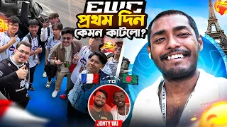 জীবনের প্রথম Paris Tour! 😍 Itz Kabbo Meets Jonty Bhai 🤝 | Free Fire EWC Venue Tour 🔥🚀