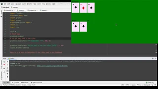 Blackjack Game in python for Coolest Project Comp