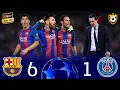 Download Lagu Barcelona destroys PSG with the strongest comeback in  history 🤯🌟💥 ❯ Barcelona (6-1) PSG ● FHD 🎬