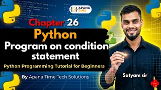 26 Programs on Python Conditional Statements Python Programming Tutorial for Beginners