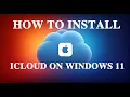 How to Download icloud App on windows 11